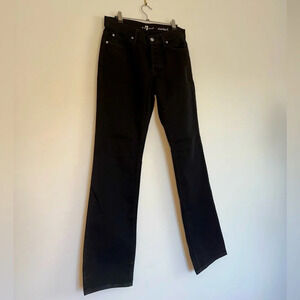 {7 for all mankind} Standard black jeans